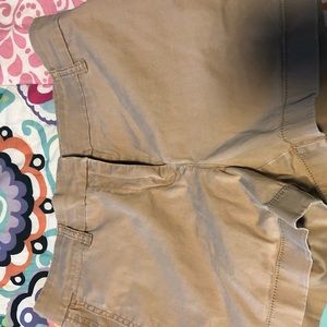 J crew khaki shorts